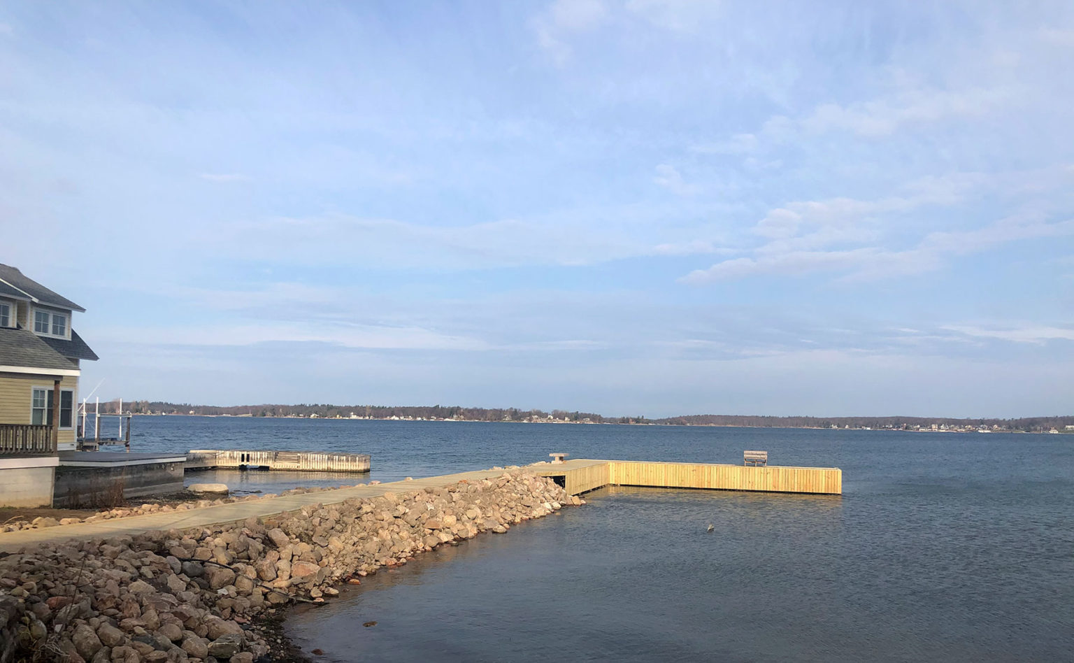 New Breakwall & Dock, Clayton